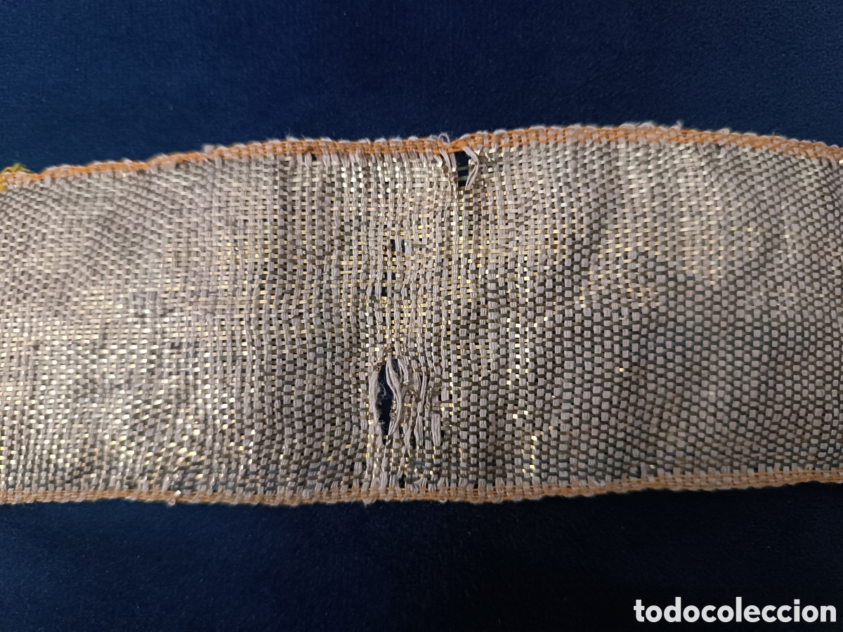 Antig&uuml;edades: TIS&Uacute; DE ORO 240 CM X 6 CM - Foto 3