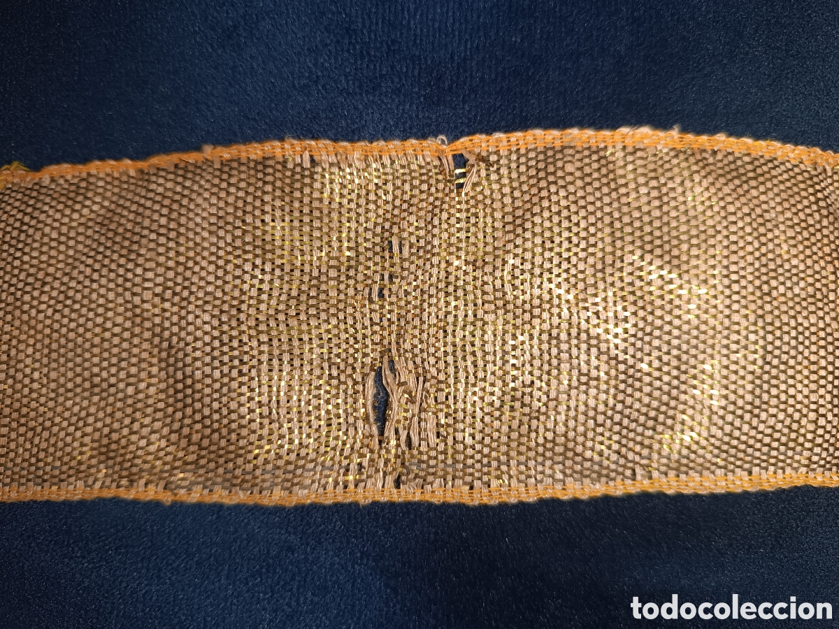 Antig&uuml;edades: TIS&Uacute; DE ORO 240 CM X 6 CM - Foto 4