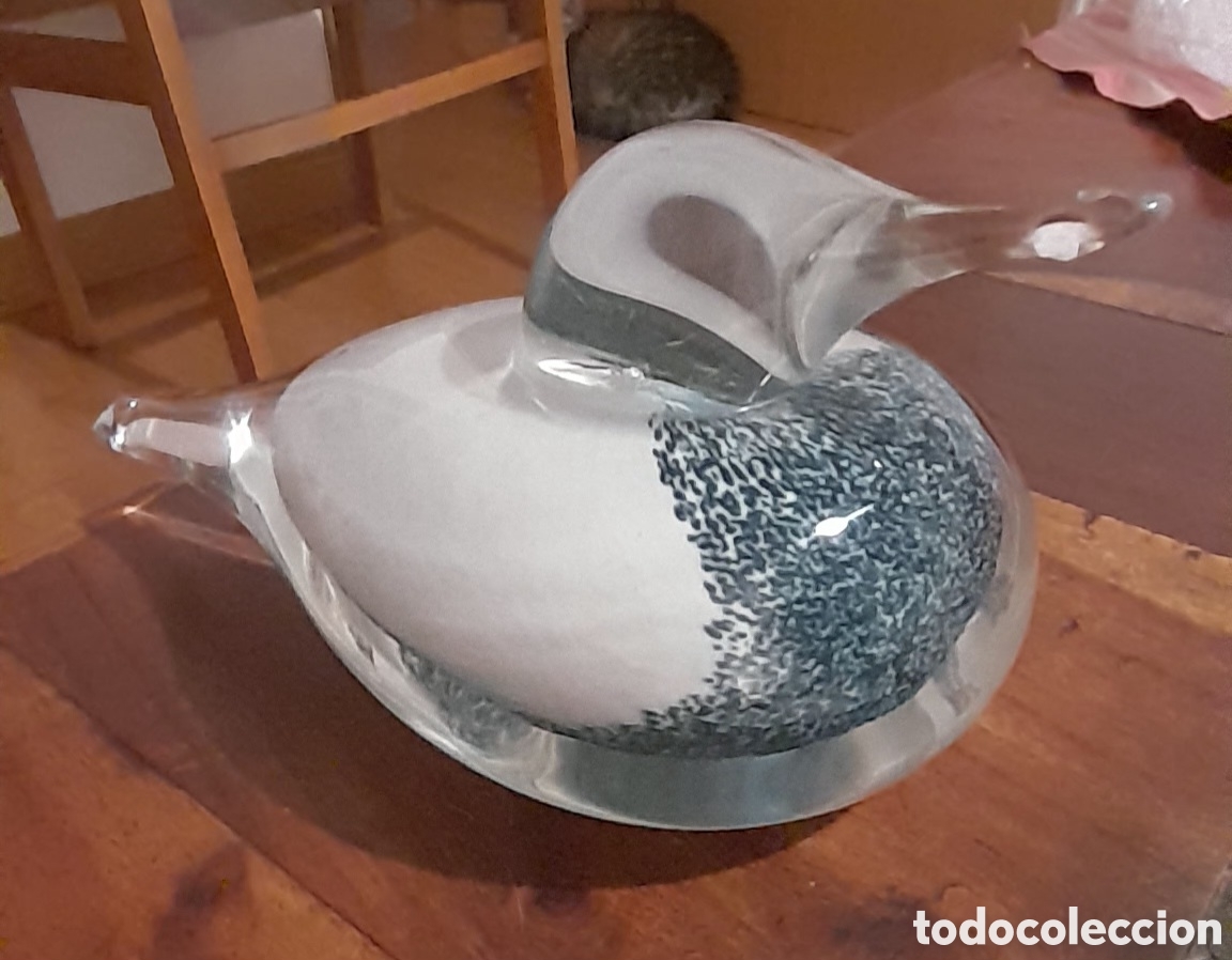 Antig&uuml;edades: Gaviota cristal decoraci&oacute;n - Foto 1