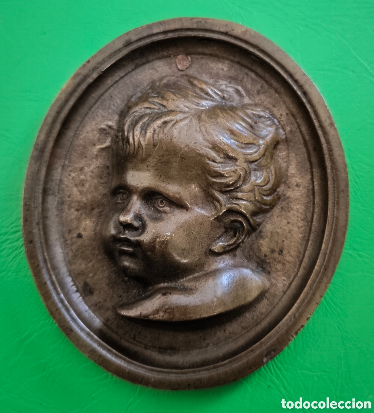 Antig&uuml;edades: BRONCE ANTIGUO QUERUBIN - Foto 1