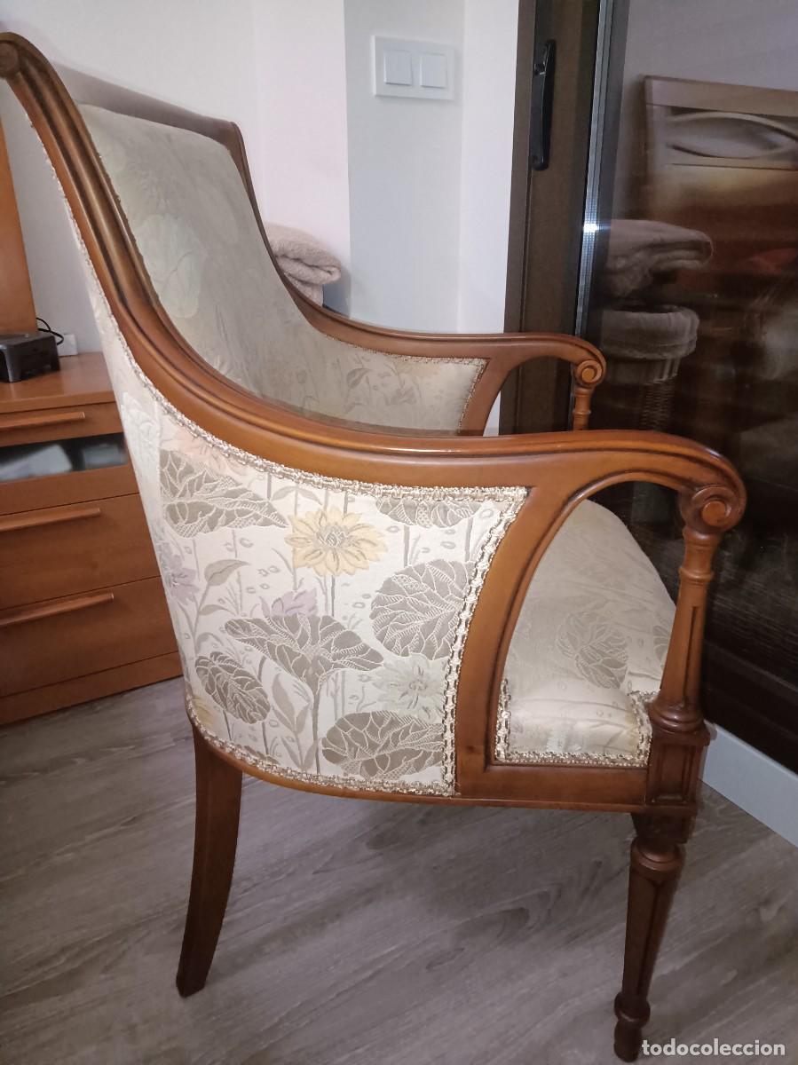 Antig&uuml;edades: 2 Butacones de madera - Foto 2