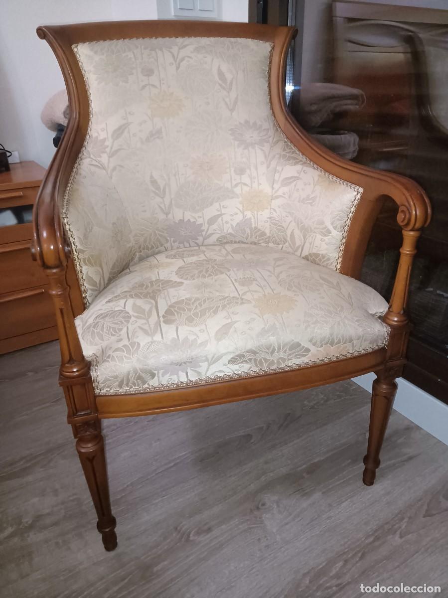 Antig&uuml;edades: 2 Butacones de madera - Foto 3