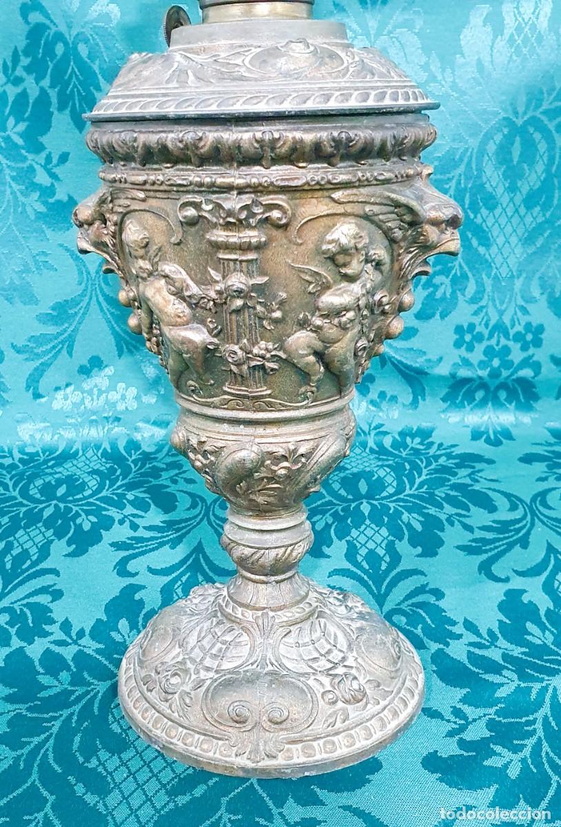 Antig&uuml;edades: Antiguo quinque bronce S.XIX - Foto 2