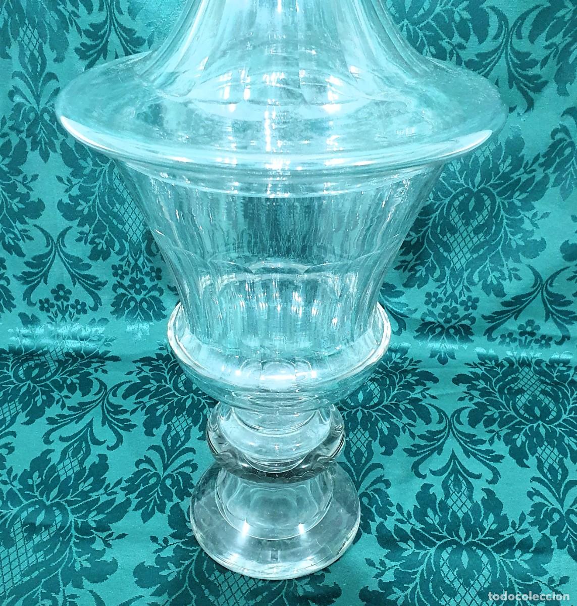 Antig&uuml;edades: Frasco monumental de cristal Baccarat. - Foto 2