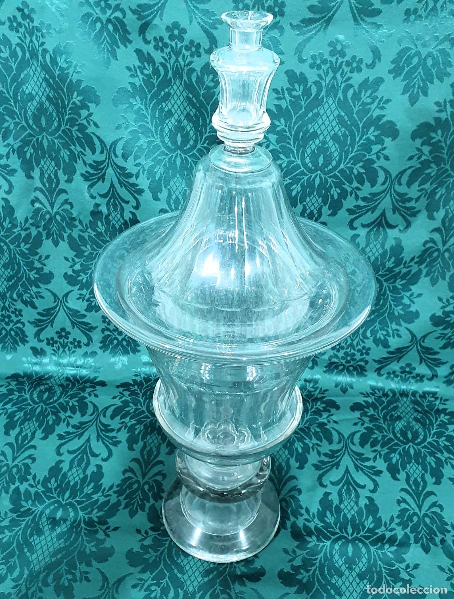 Antig&uuml;edades: Frasco monumental de cristal Baccarat. - Foto 3