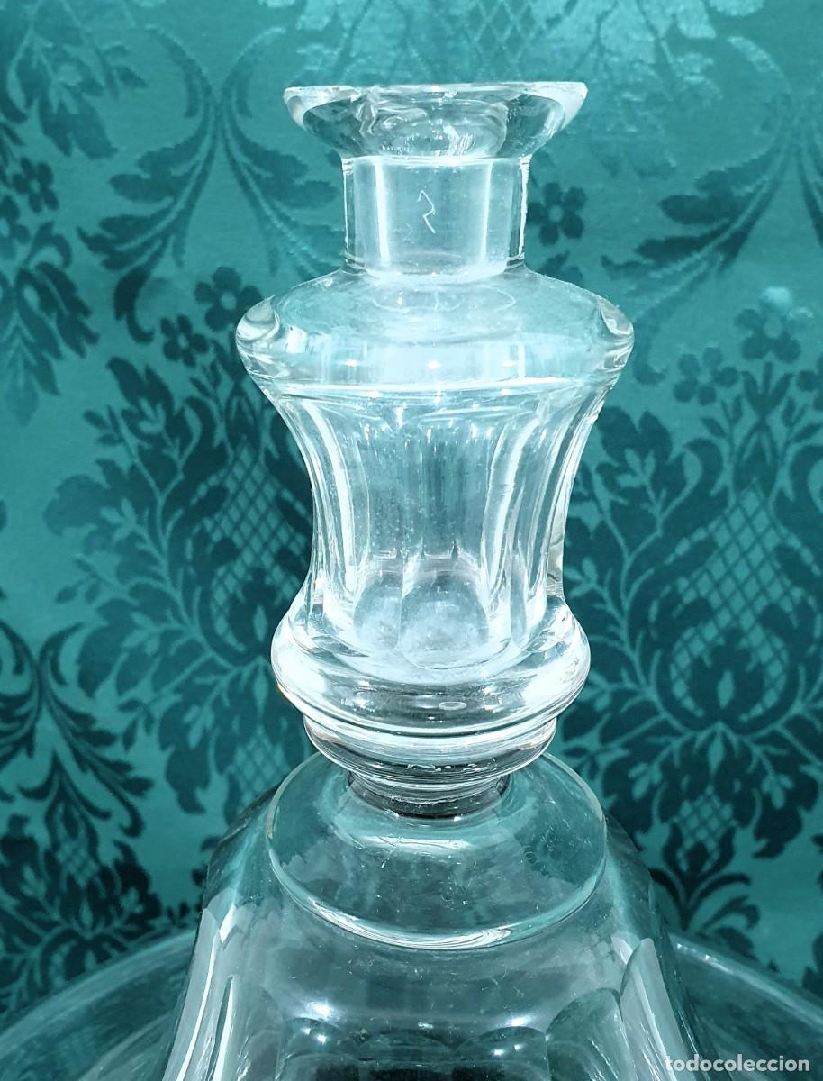 Antig&uuml;edades: Frasco monumental de cristal Baccarat. - Foto 5