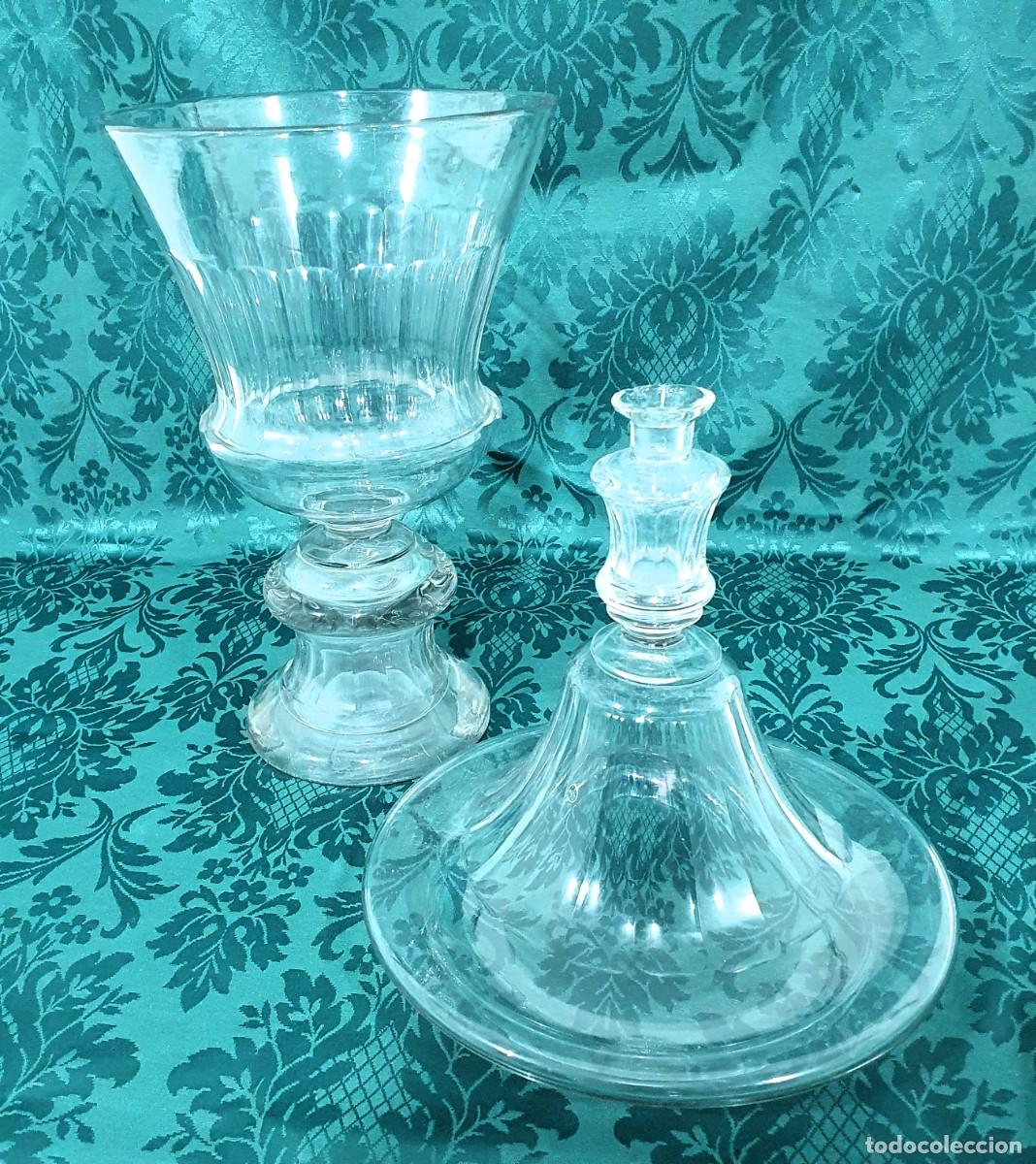 Antig&uuml;edades: Frasco monumental de cristal Baccarat. - Foto 7