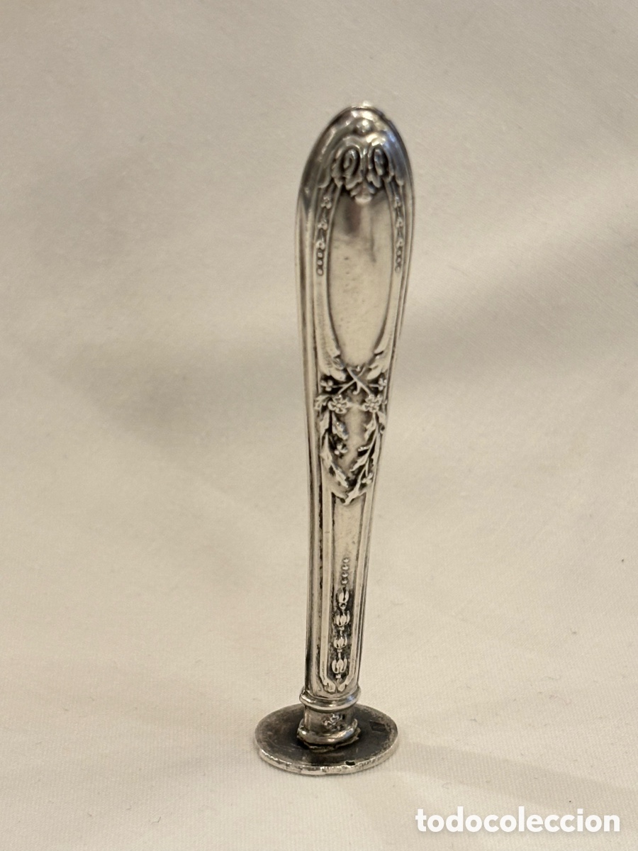 Antig&uuml;edades: Sello de plata del siglo XIX. - Foto 1