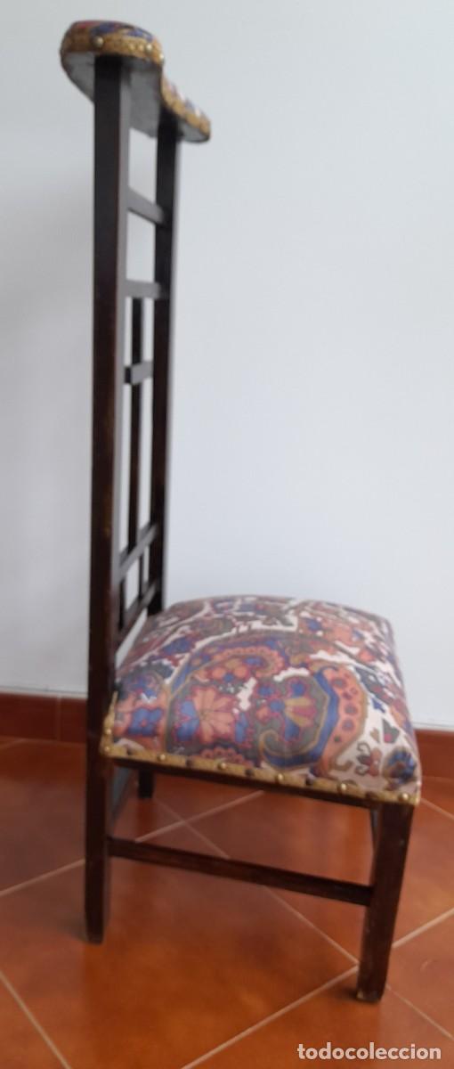Antig&uuml;edades: RECLINATORIO ANTIGUO CONVENTUAL DE MADERA - Foto 6