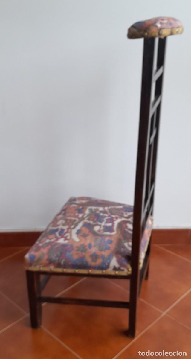 Antig&uuml;edades: RECLINATORIO ANTIGUO CONVENTUAL DE MADERA - Foto 9