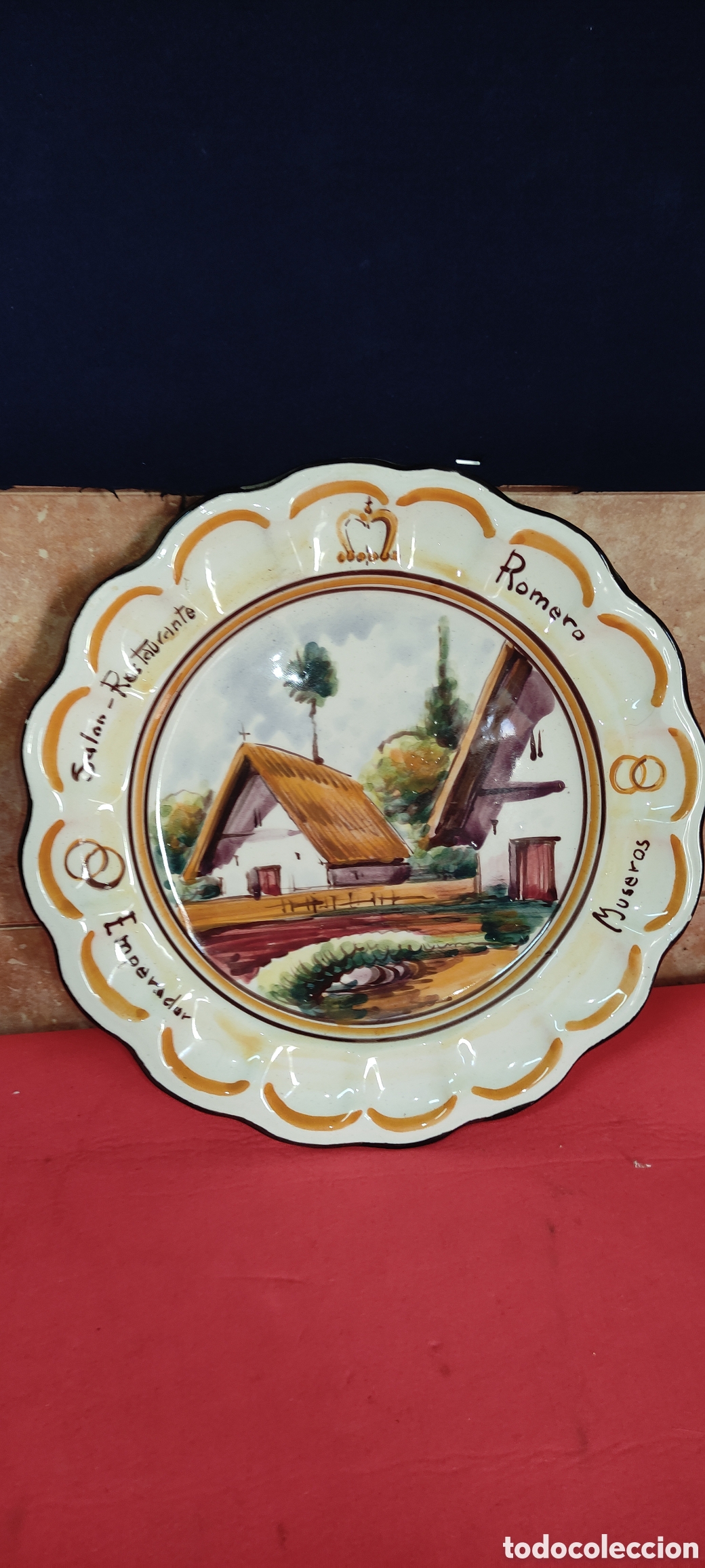 Antig&uuml;edades: Antiguo plato Museros - Emperador - Foto 2