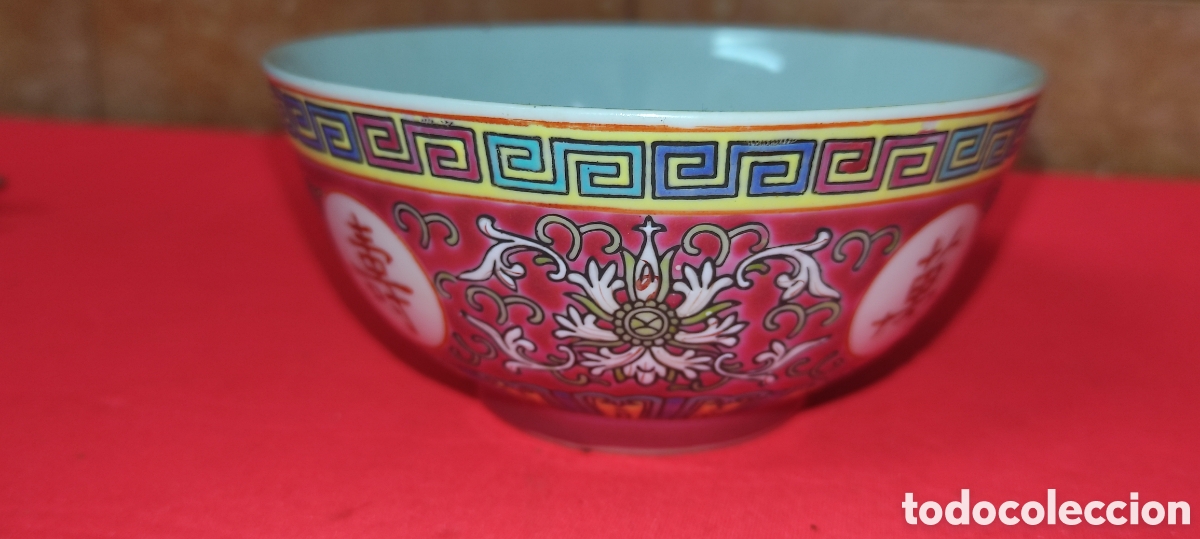 Antig&uuml;edades: Cuenco de porcelana China - Foto 4