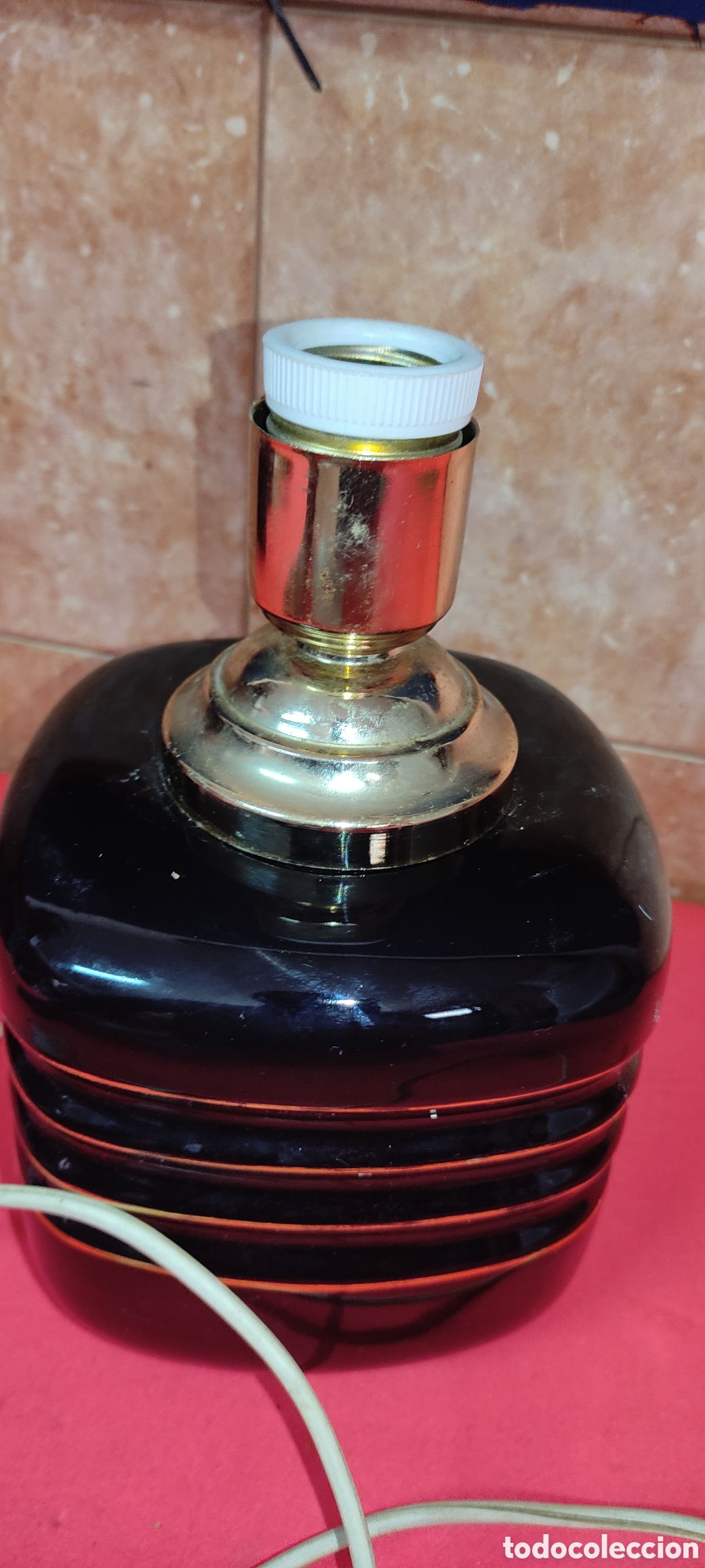 Antig&uuml;edades: Lampara de mesa vintage - Foto 3