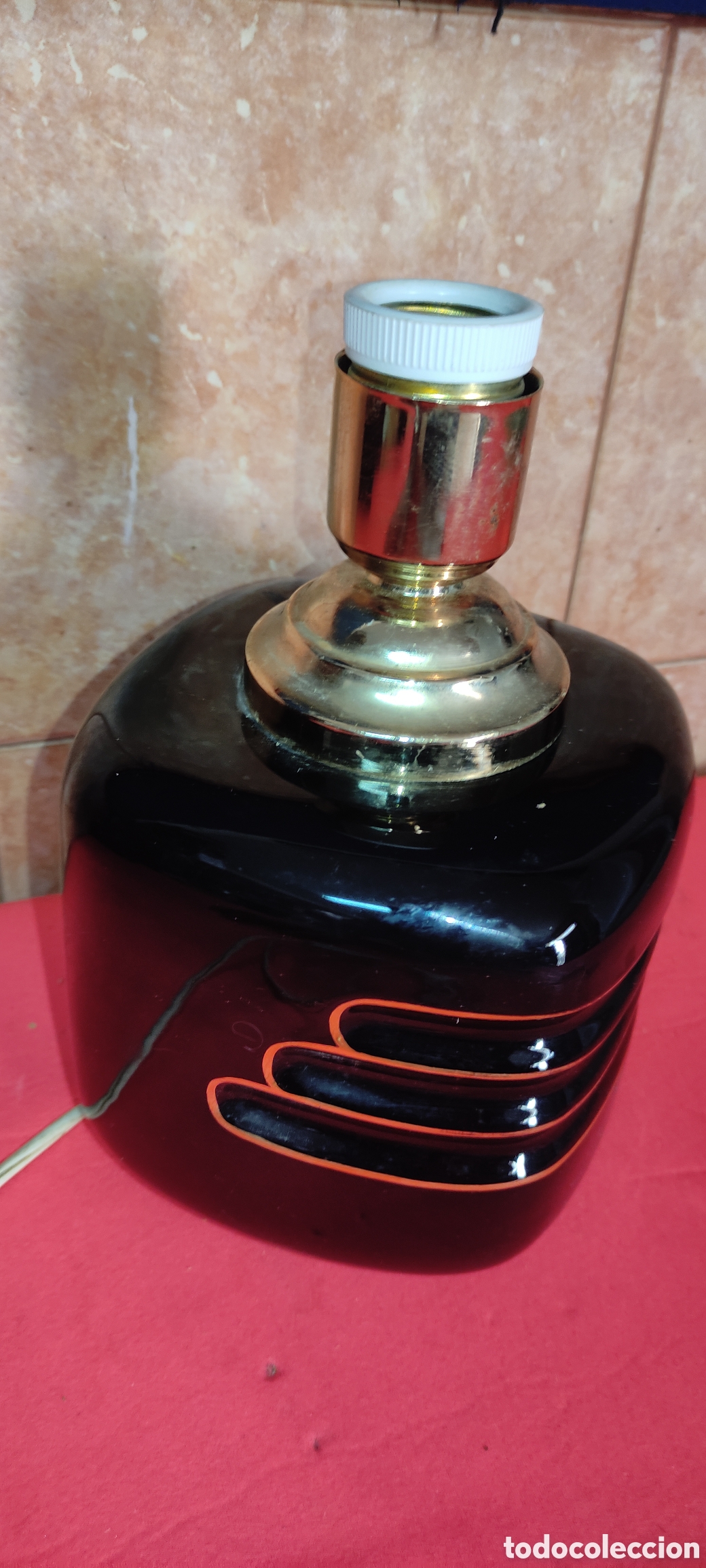 Antig&uuml;edades: Lampara de mesa vintage - Foto 7