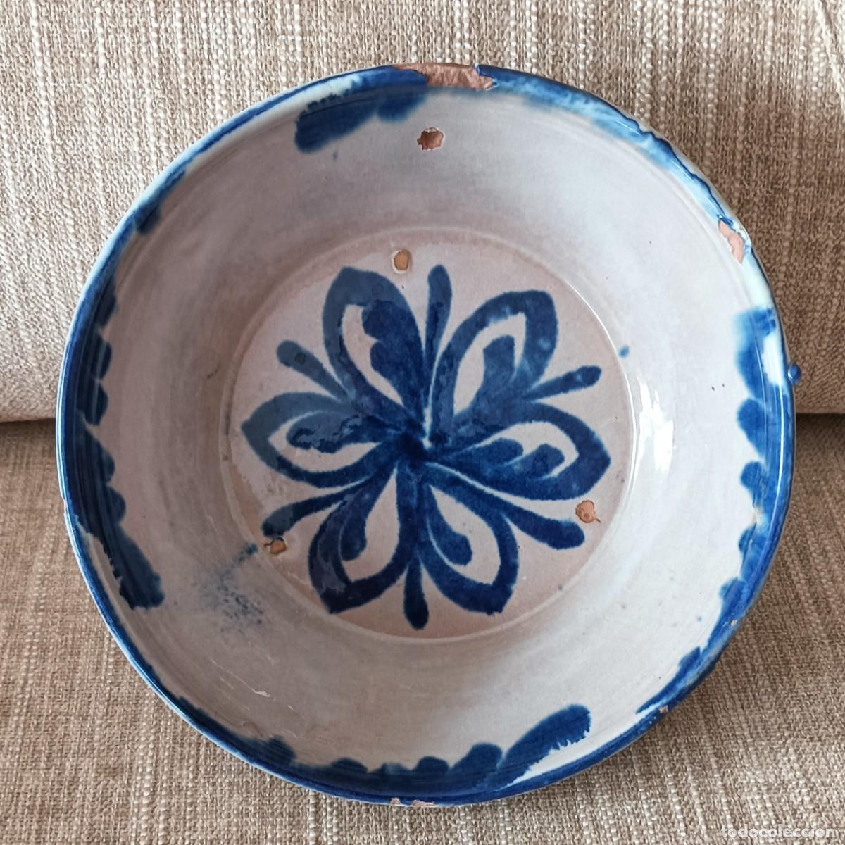 Antig&uuml;edades: ANTIGUO LEBRILLO DE CERAMICA - Foto 1