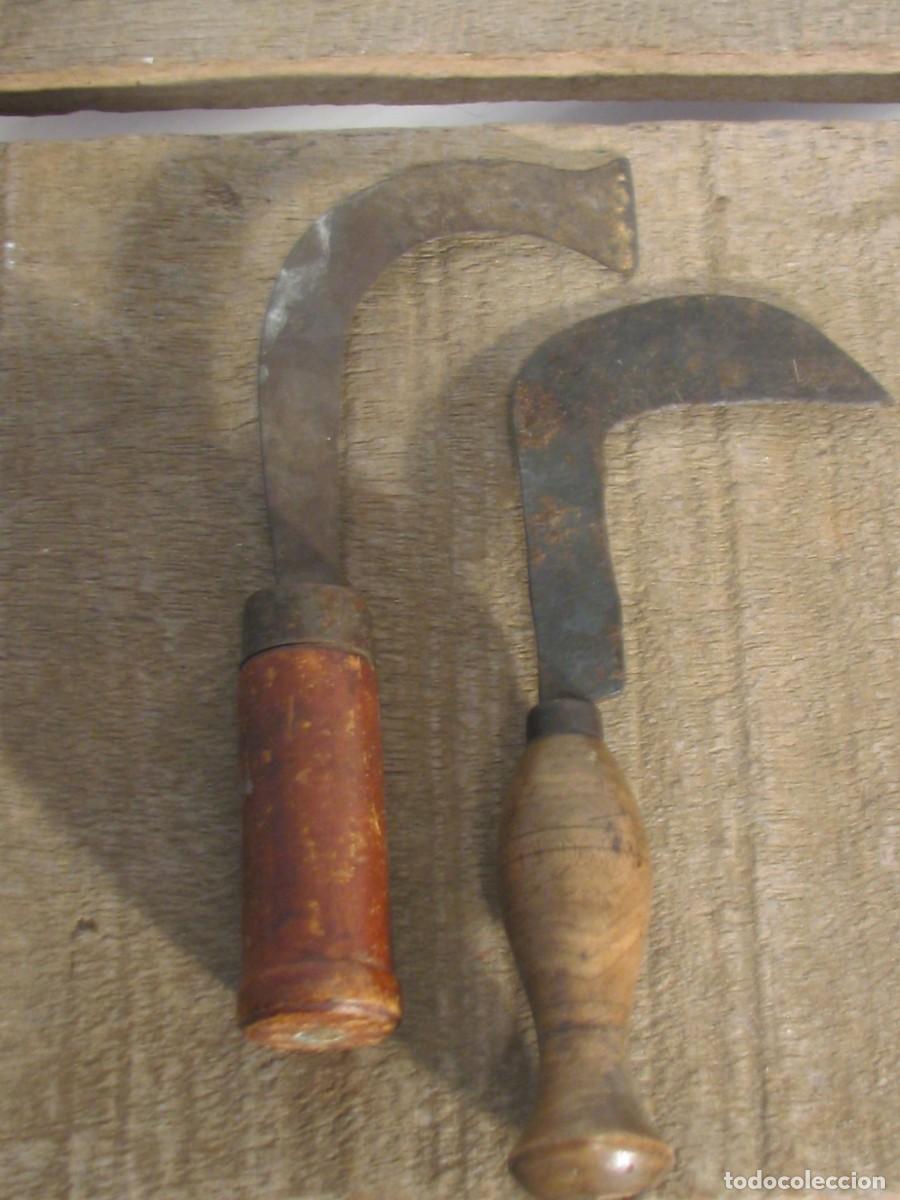 Antig&uuml;edades: CONJUNTO DE DOS HOCES ANTIGUAS - Foto 1