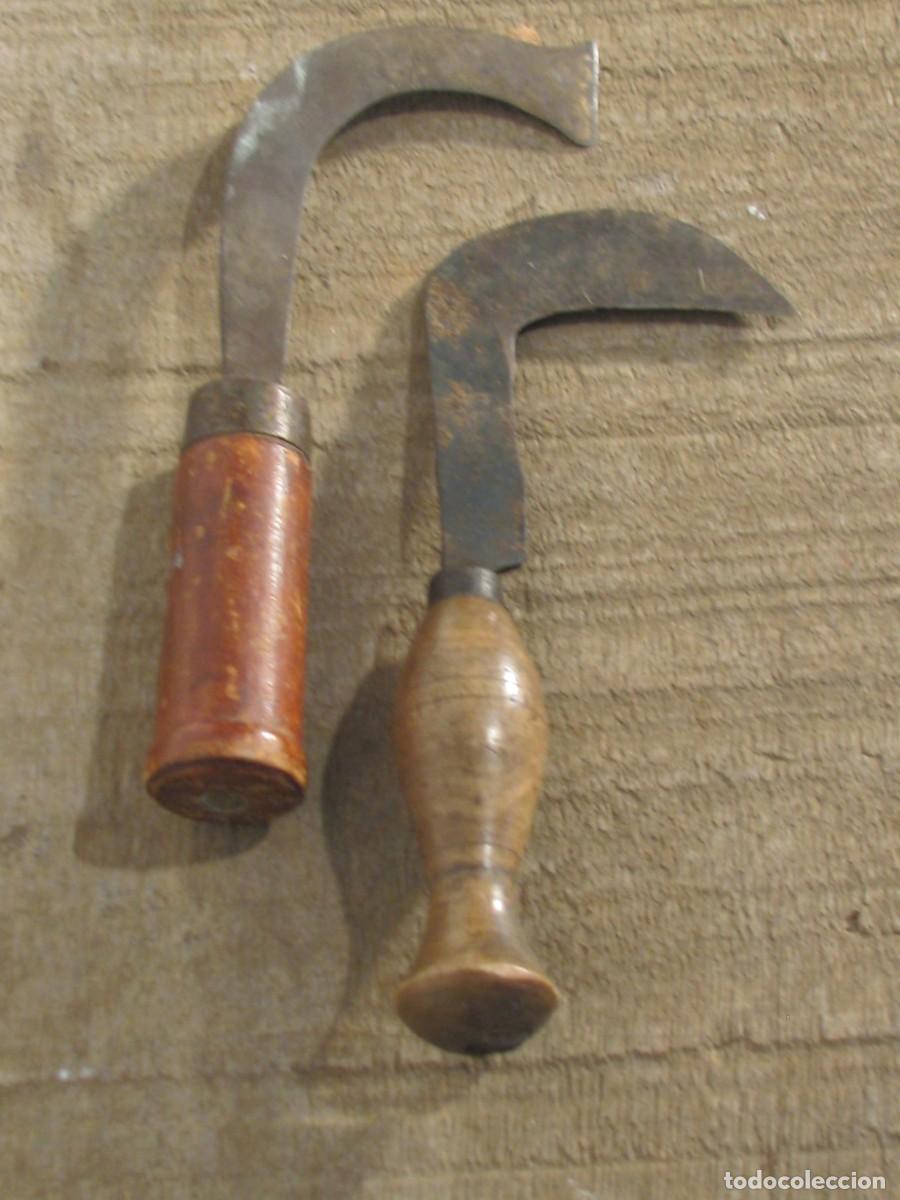 Antig&uuml;edades: CONJUNTO DE DOS HOCES ANTIGUAS - Foto 2