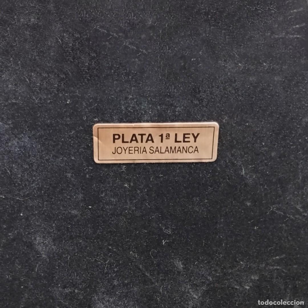 Antig&uuml;edades: CAJA DE MADERA CON TAPA DE PLATA DE LEY - Foto 9