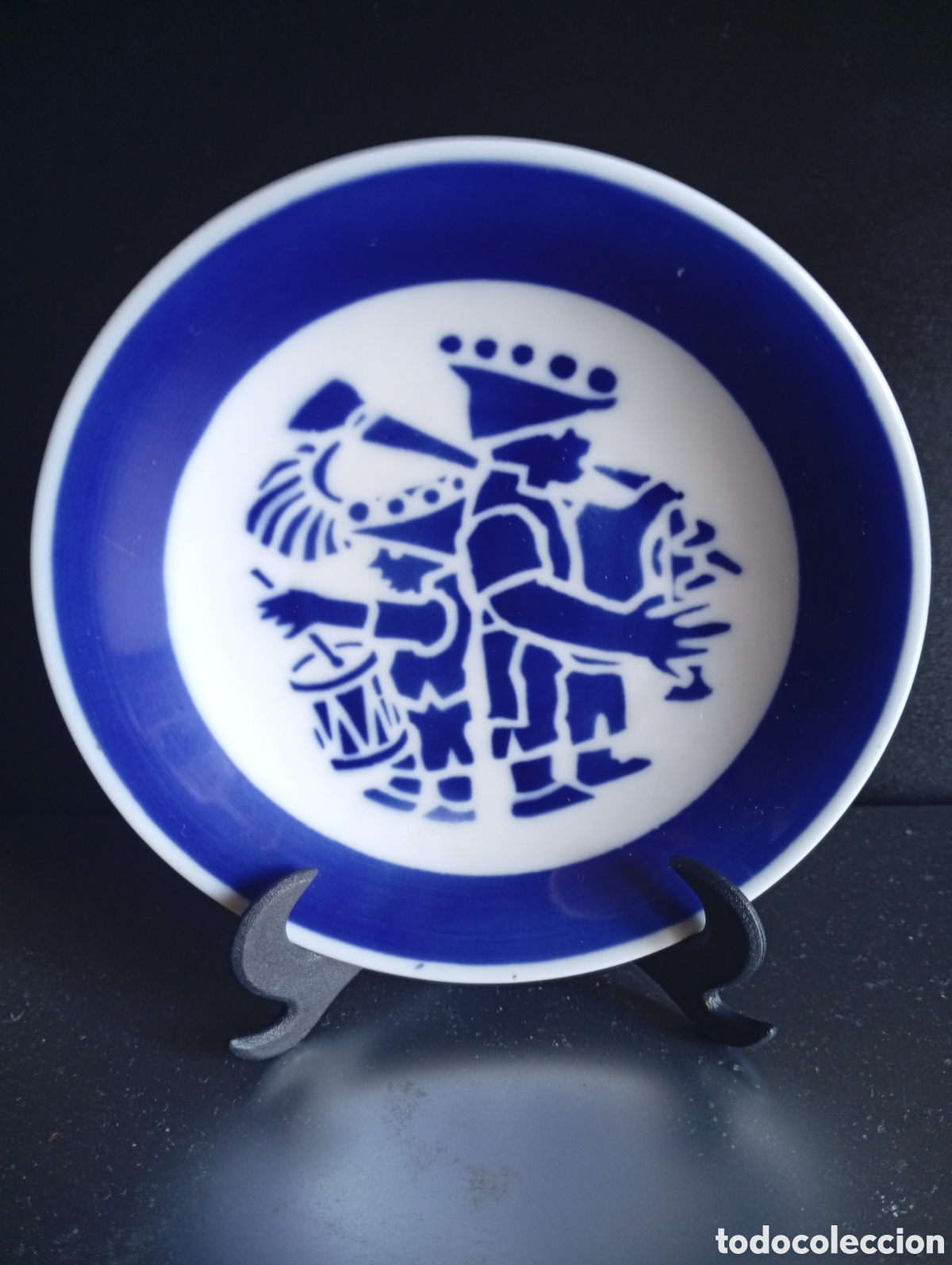Antig&uuml;edades: Plato peque&ntilde;o Sargadelos Castro - Foto 1