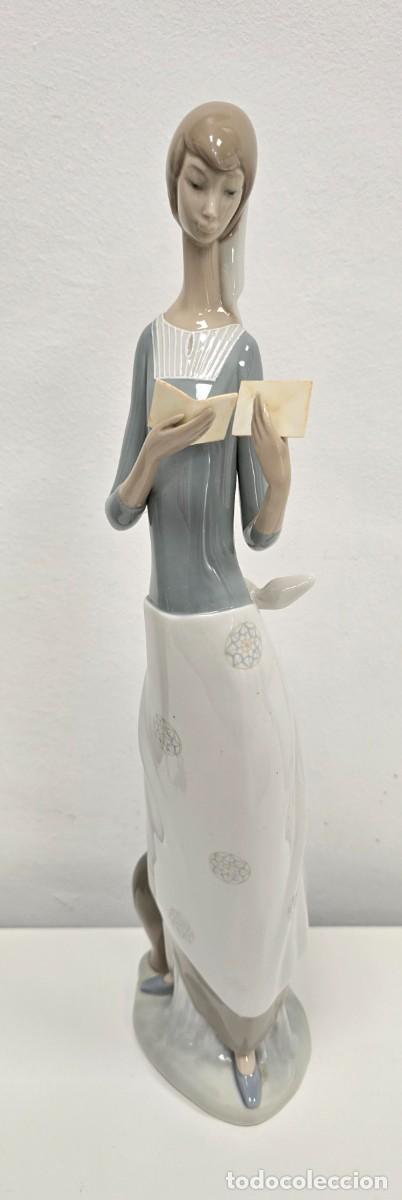 Antig&uuml;edades: Lladr&oacute;. La carta. Porcelana. - Foto 1