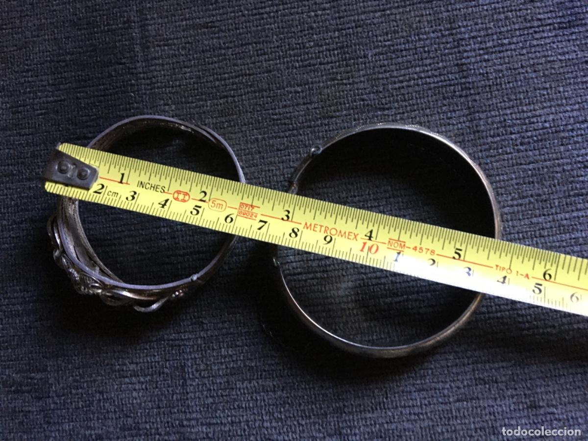 Antig&uuml;edades: Pulseras plata dos unidades - Foto 1