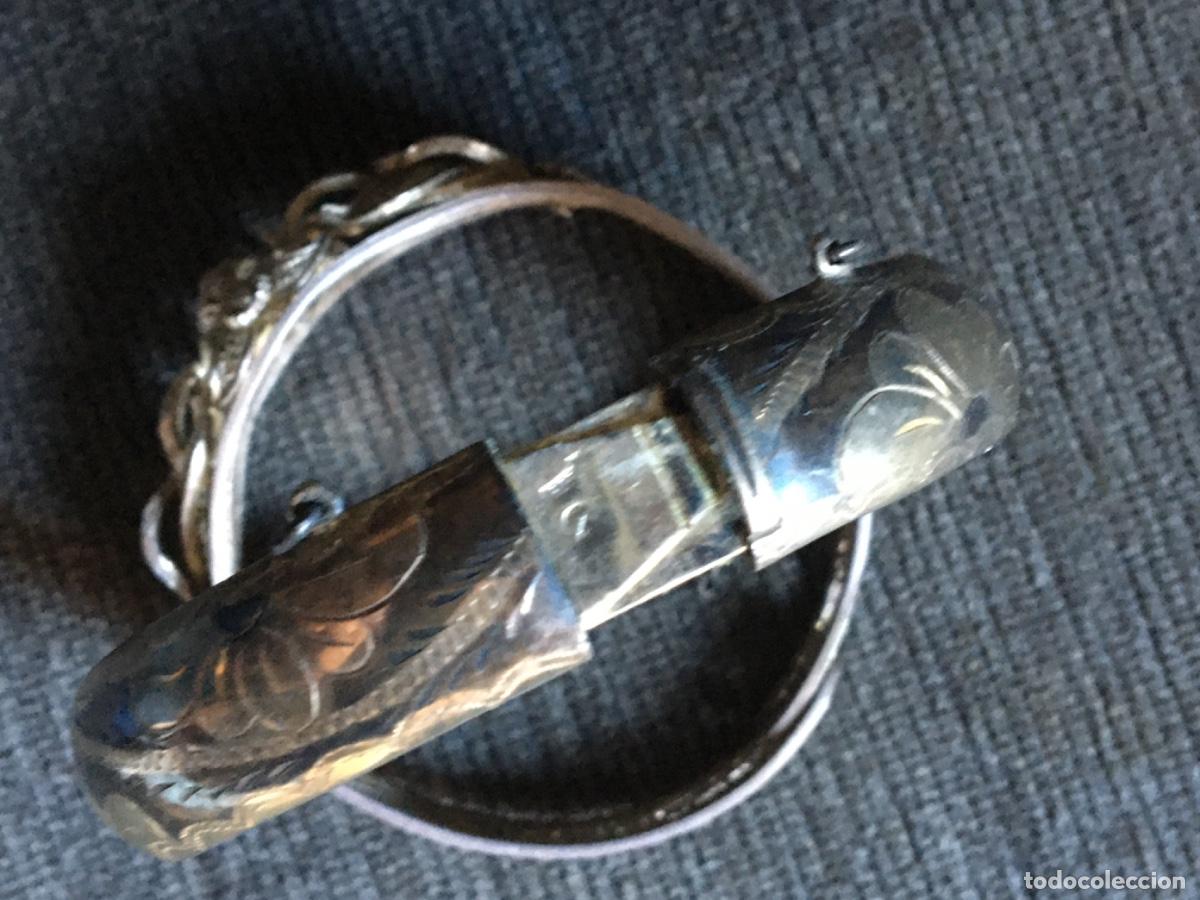 Antig&uuml;edades: Pulseras plata dos unidades - Foto 2