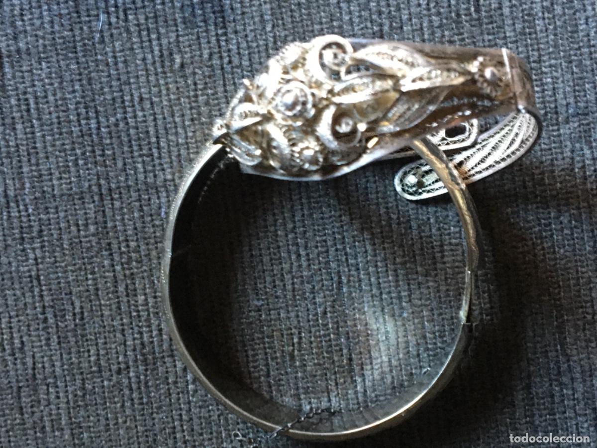 Antig&uuml;edades: Pulseras plata dos unidades - Foto 3