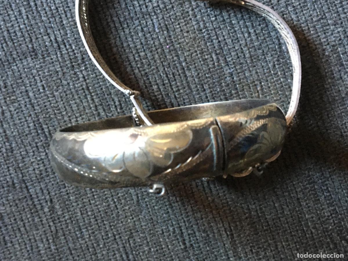Antig&uuml;edades: Pulseras plata dos unidades - Foto 4