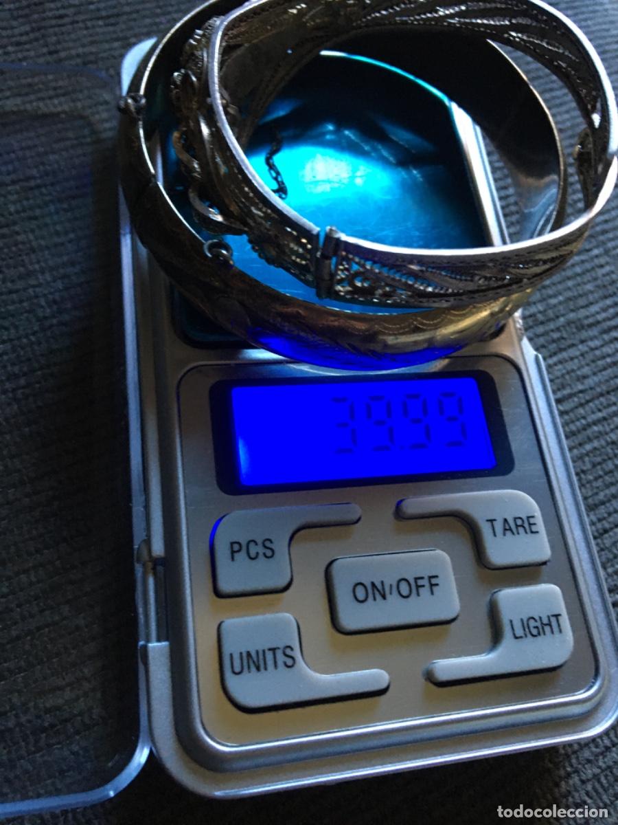 Antig&uuml;edades: Pulseras plata dos unidades - Foto 5