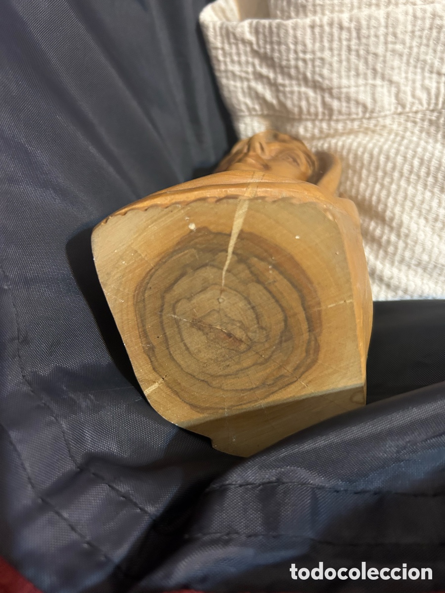 Antig&uuml;edades: Figura madera tallada - Foto 2