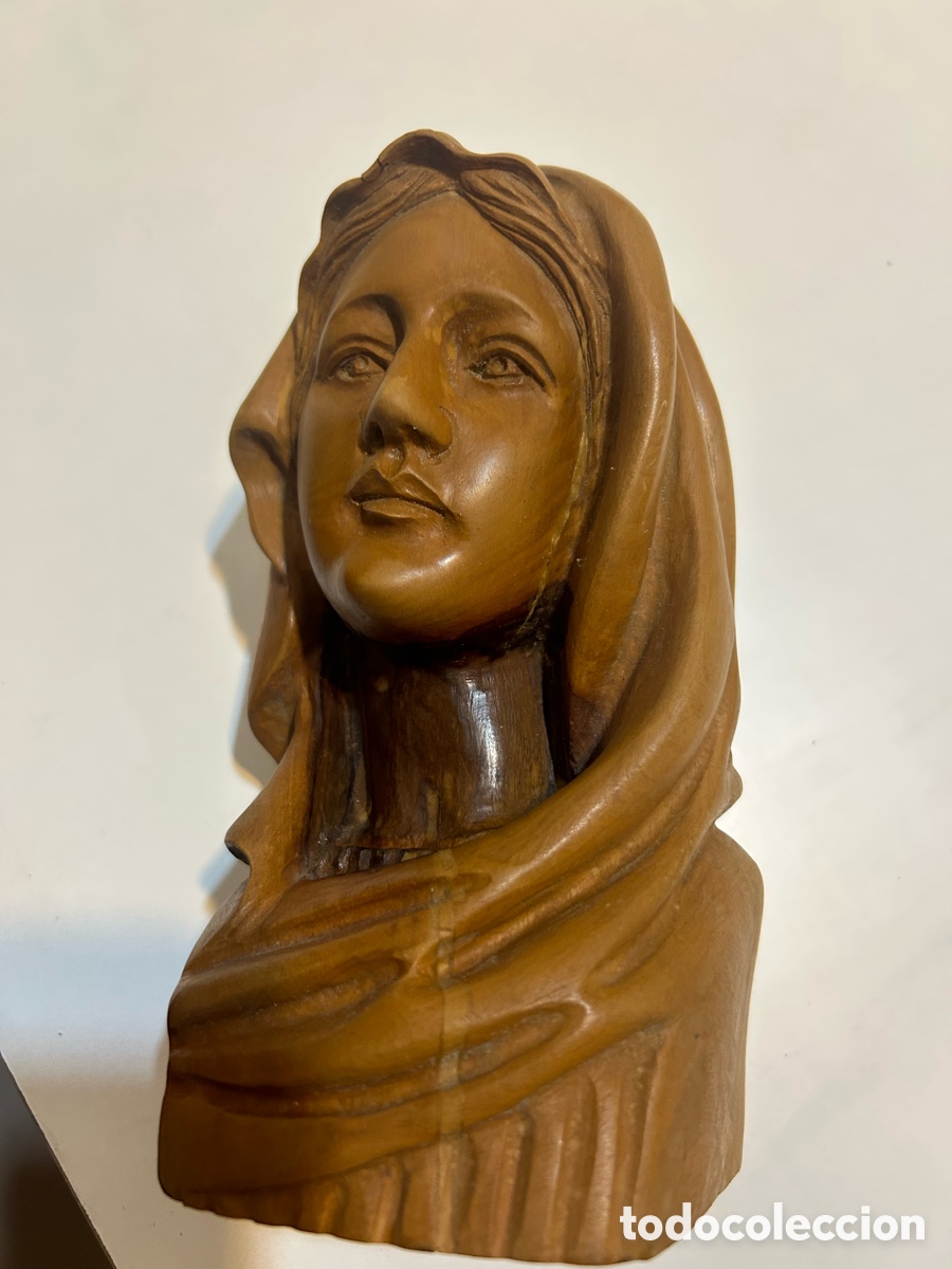 Antig&uuml;edades: Figura madera tallada - Foto 3