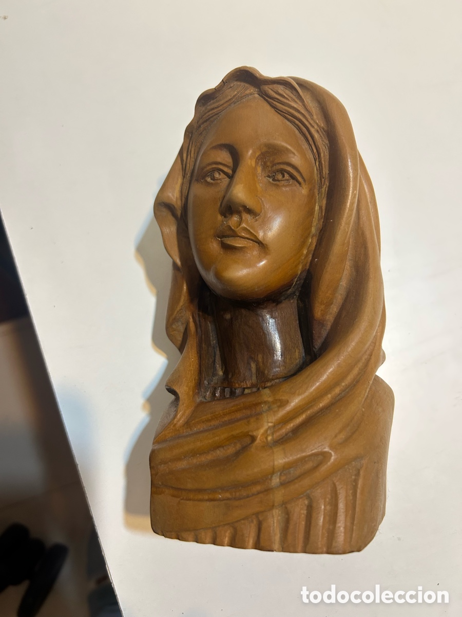 Antig&uuml;edades: Figura madera tallada - Foto 1