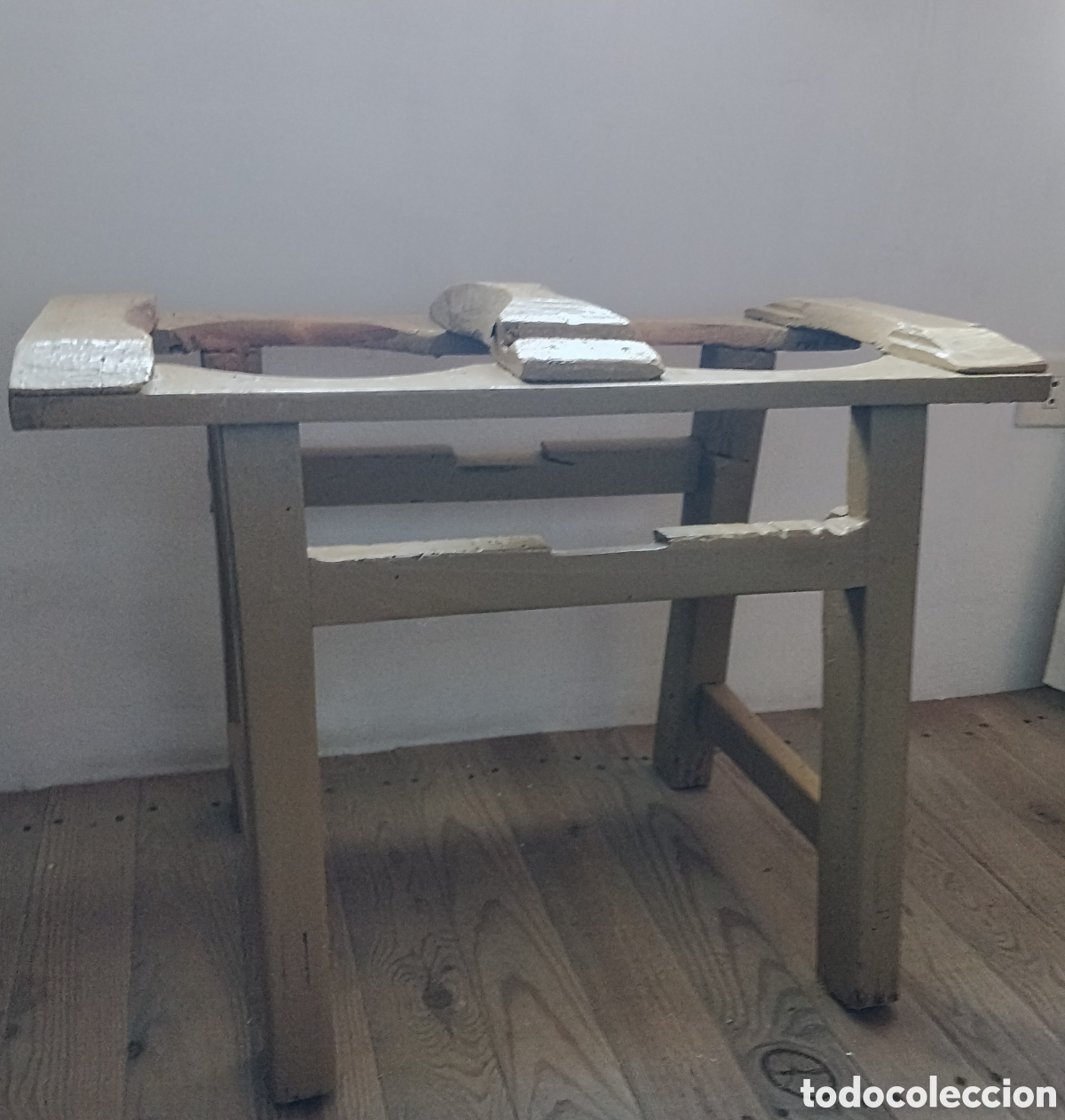 Antig&uuml;edades: Cantarera Antigua de Madera - Foto 2