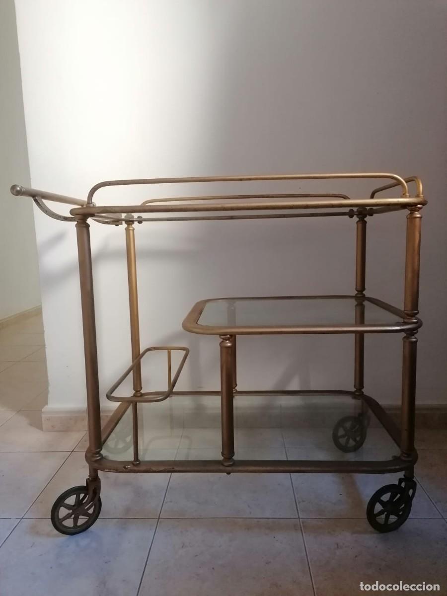 Antig&uuml;edades: CARRITO MESA CAMARERA - Foto 2