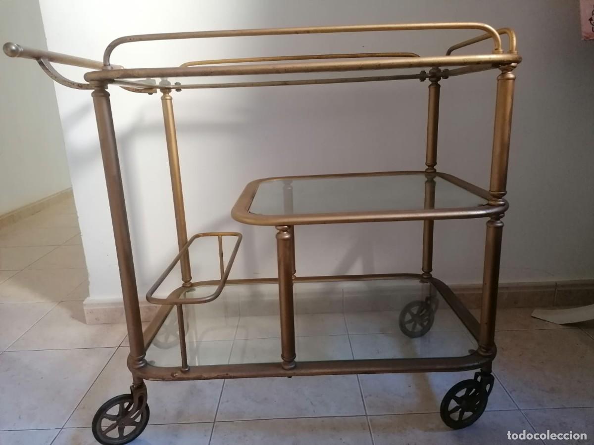 Antig&uuml;edades: CARRITO MESA CAMARERA - Foto 3