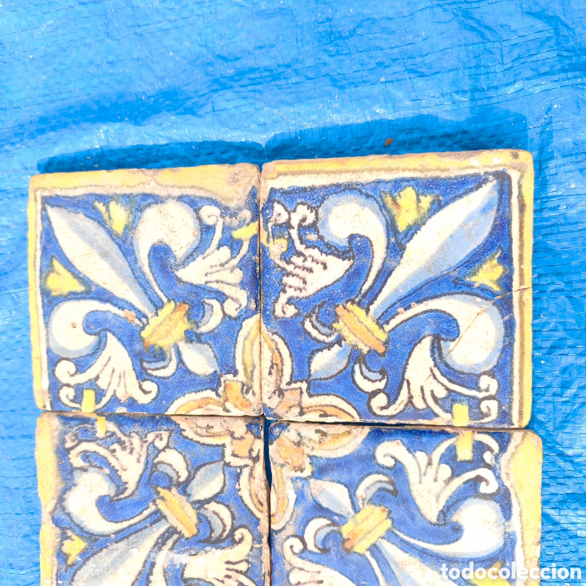 Antig&uuml;edades: Panel de azulejos siglo xix - Foto 3