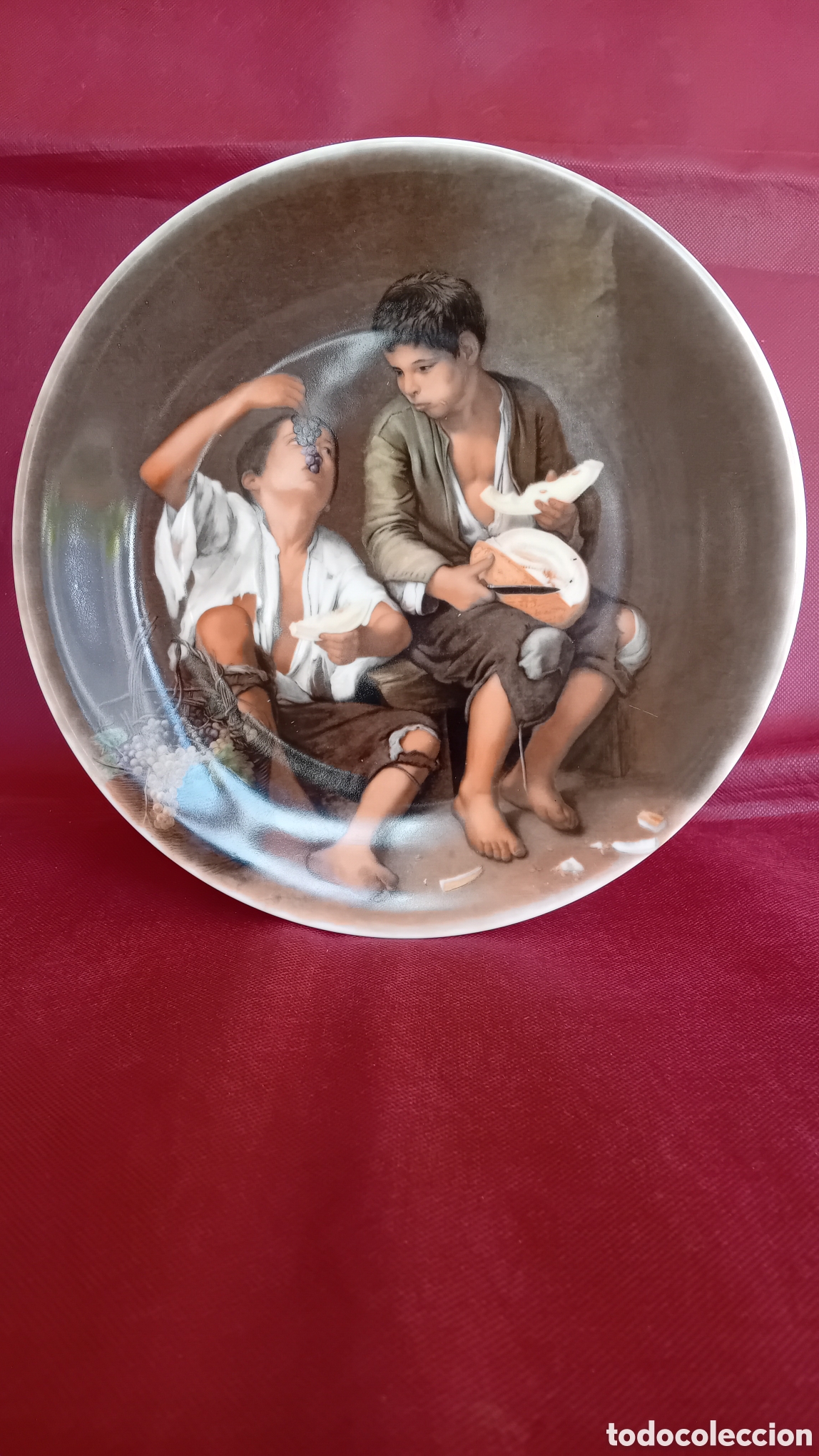 Antig&uuml;edades: PLATO DECORACI&Oacute;N LIMOGES EXCEPCIONAL - Foto 10