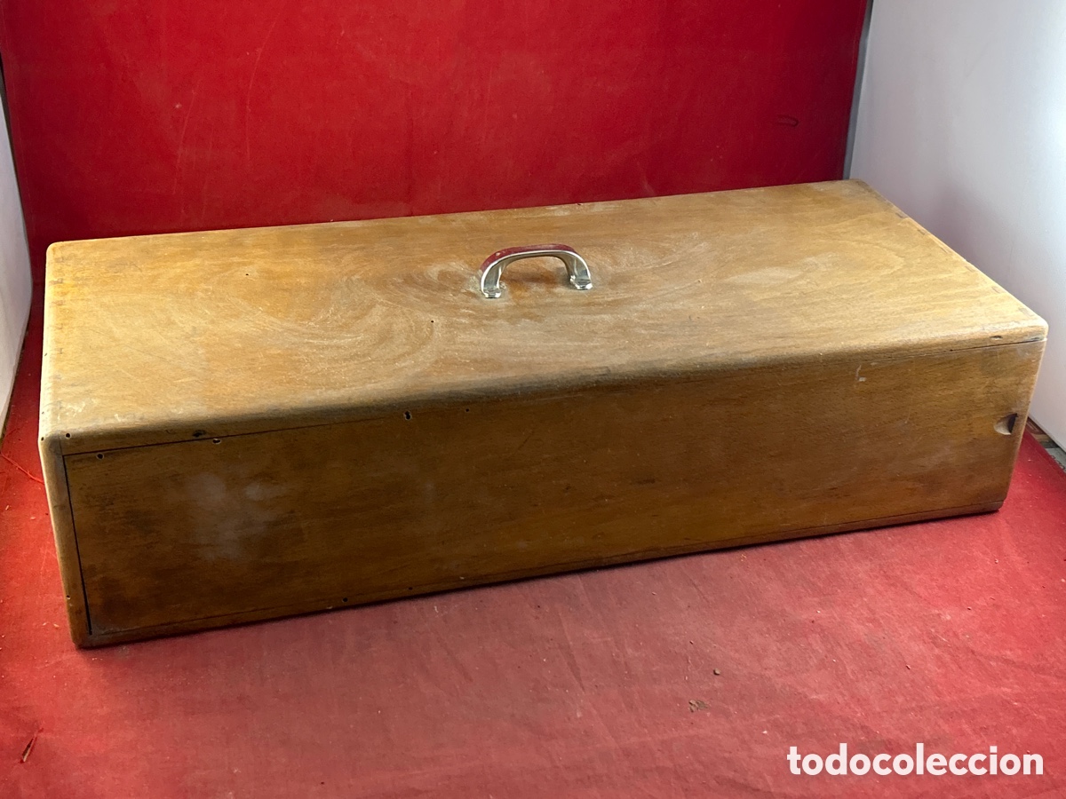 Antig&uuml;edades: ANTIGUA CAJA DE MADERA - Foto 1
