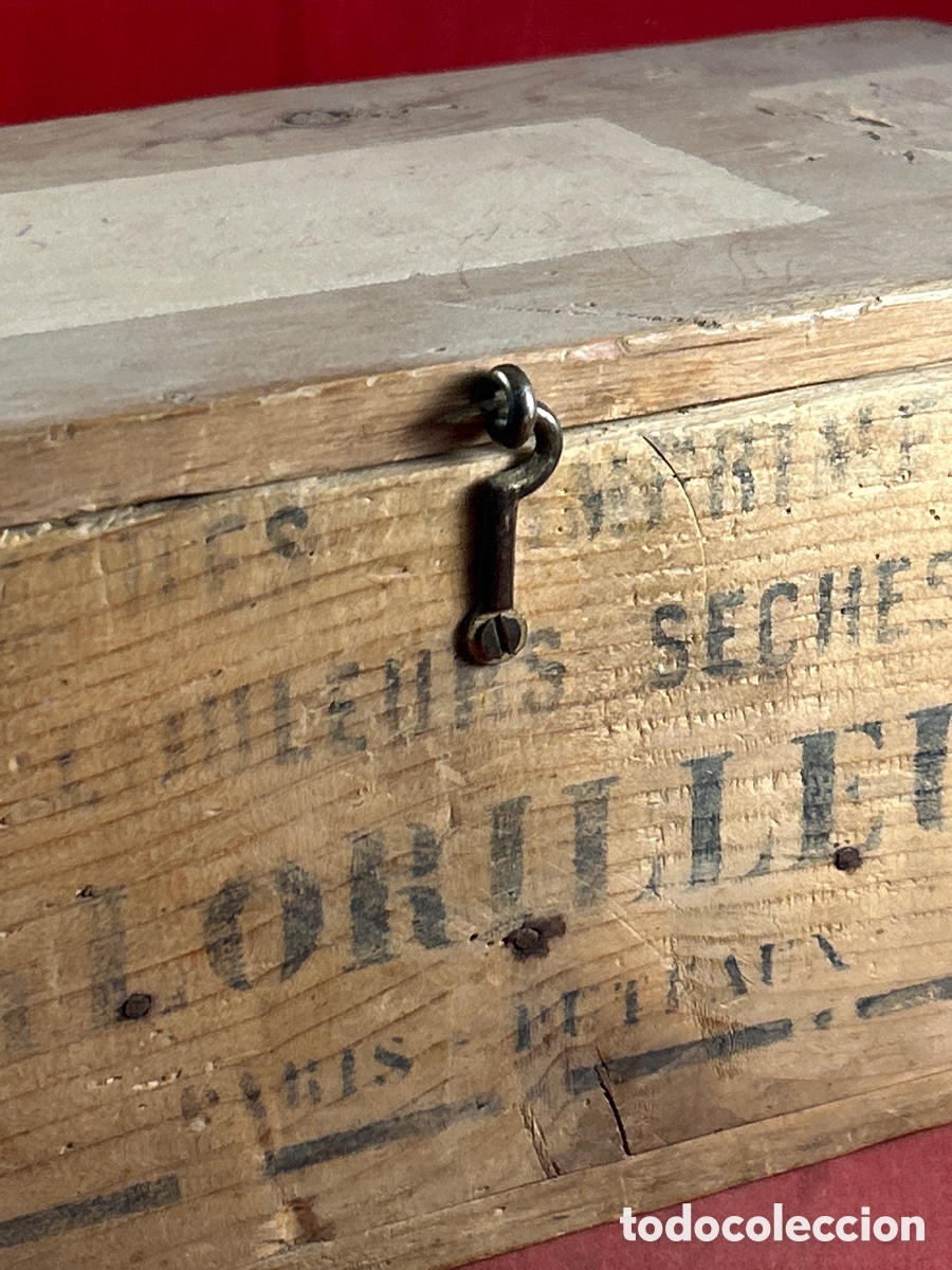 Antig&uuml;edades: ANTIGUA CAJA DE MADERA - Foto 2