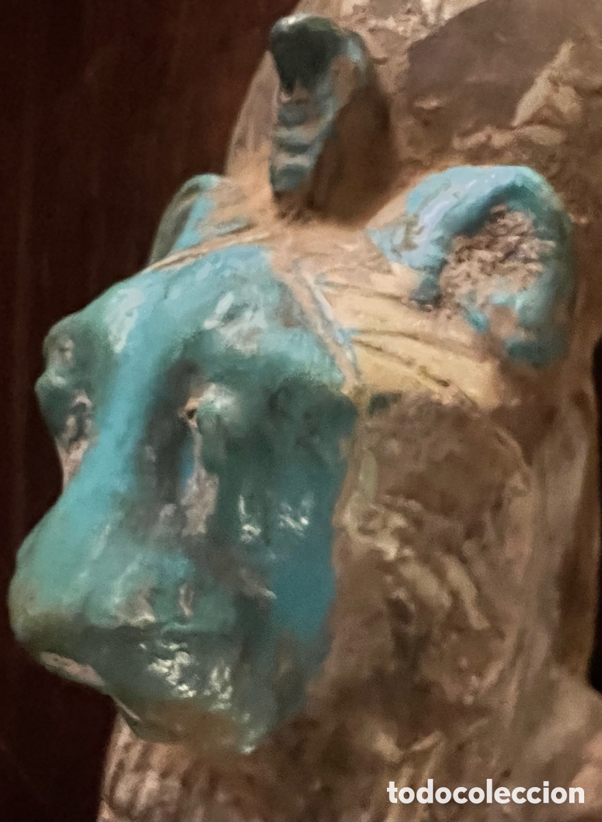 Antig&uuml;edades: Busto de la diosa leona Sekhmet - Foto 4