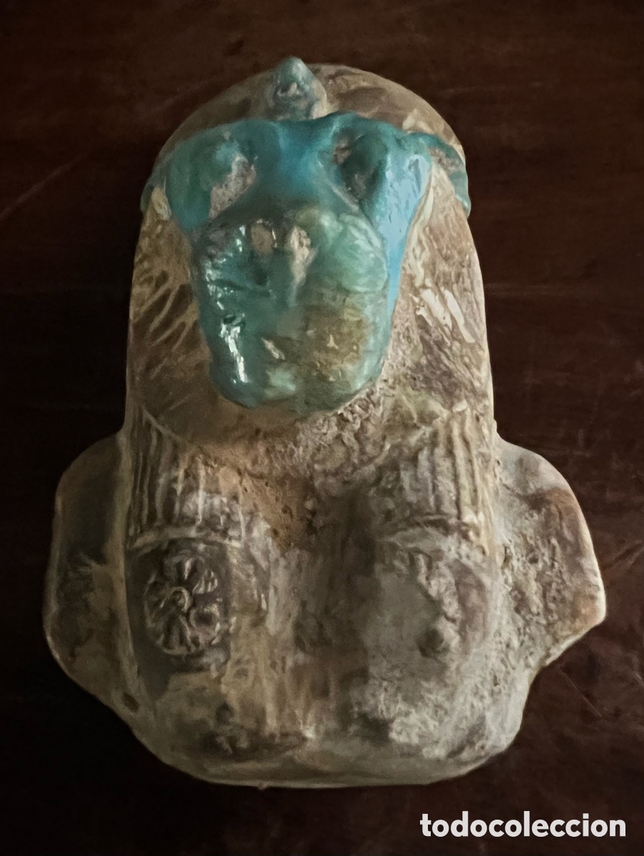 Antig&uuml;edades: Busto de la diosa leona Sekhmet - Foto 8