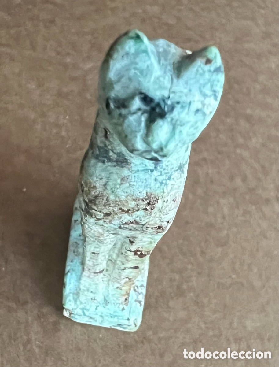 Antig&uuml;edades: Amuleto de la diosa gato Bastet - Foto 10