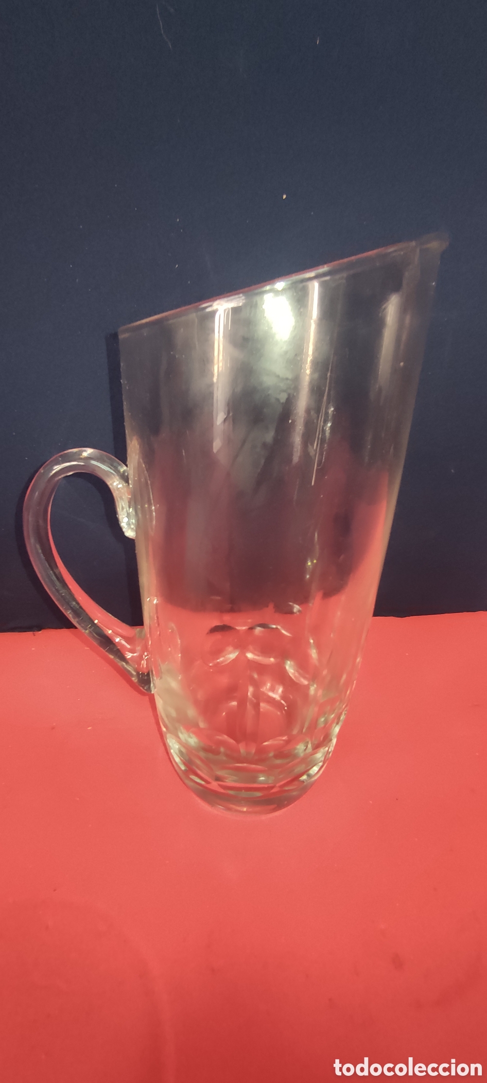 Antig&uuml;edades: Jarra de cristal tallado - Foto 2