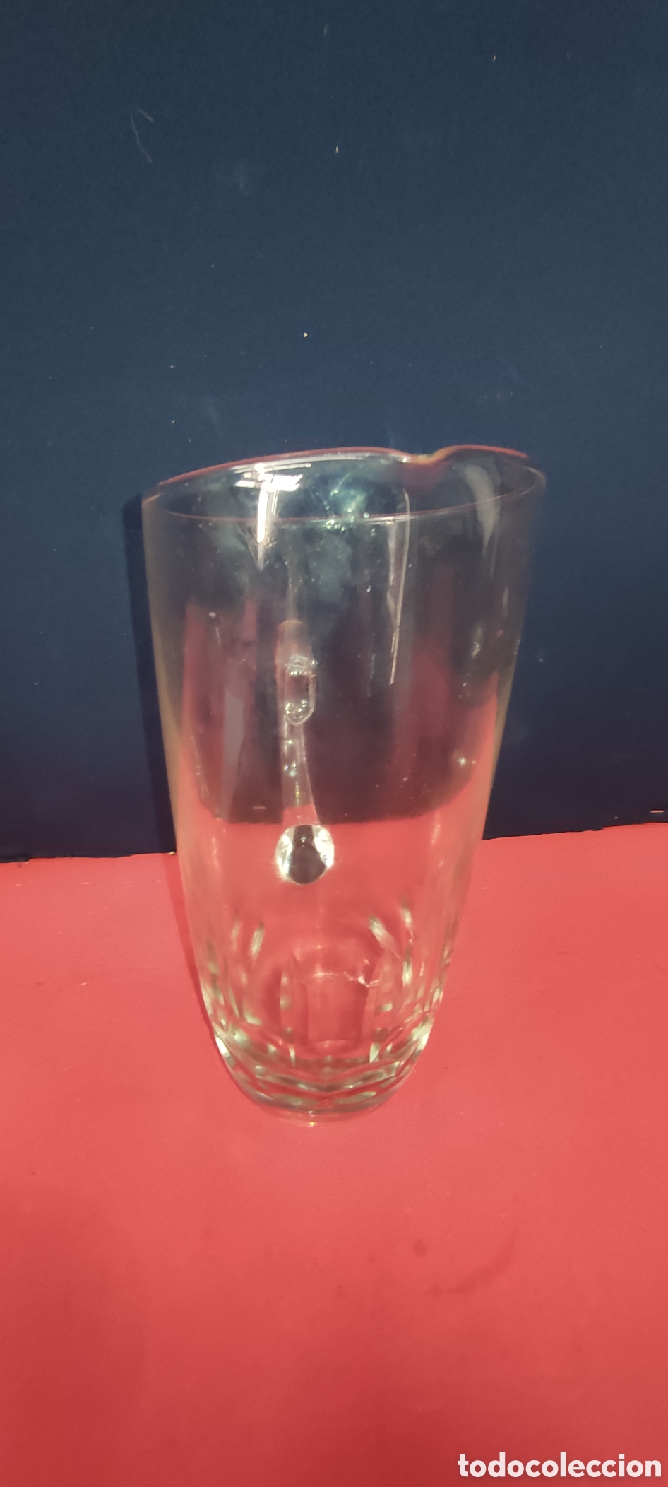 Antig&uuml;edades: Jarra de cristal tallado - Foto 3