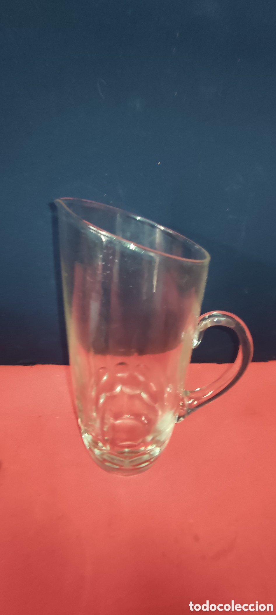 Antig&uuml;edades: Jarra de cristal tallado - Foto 4