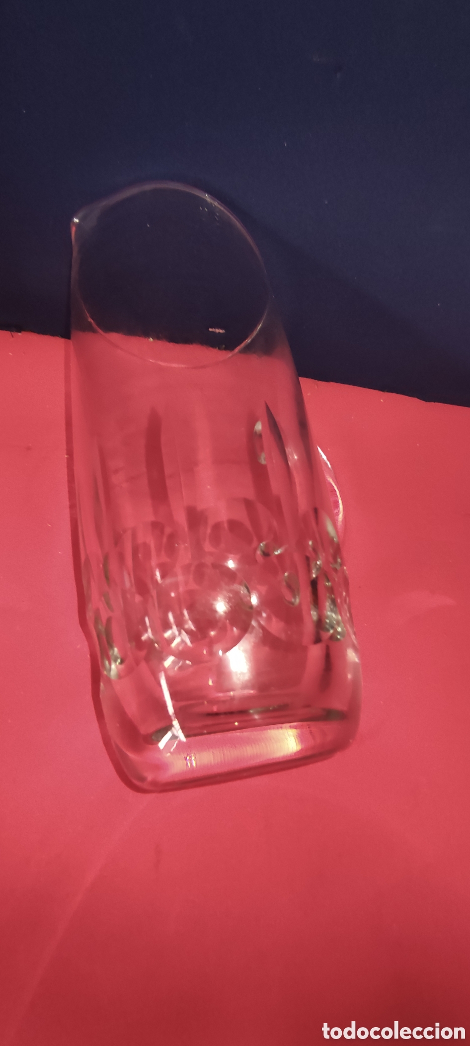 Antig&uuml;edades: Jarra de cristal tallado - Foto 6