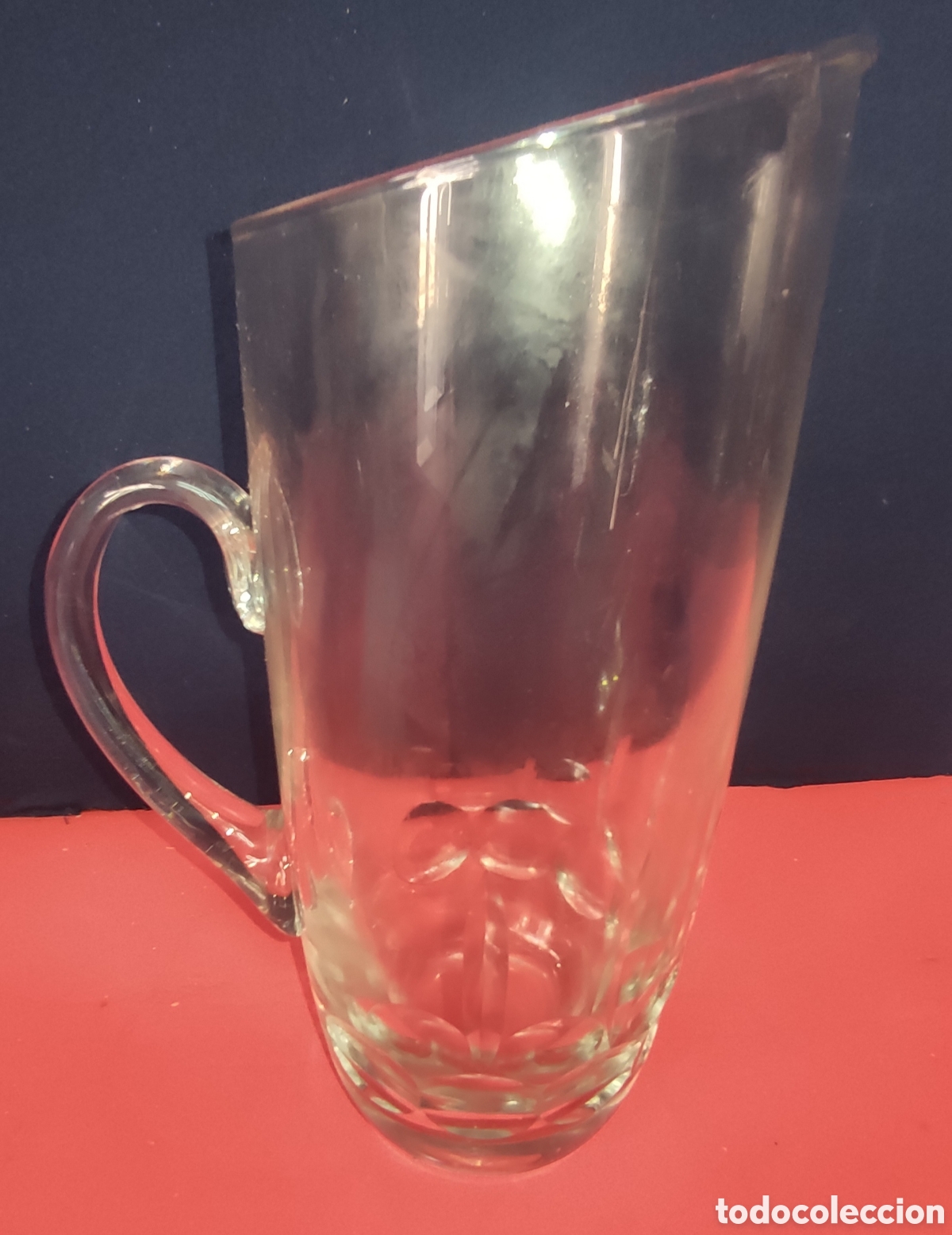 Antig&uuml;edades: Jarra de cristal tallado - Foto 1