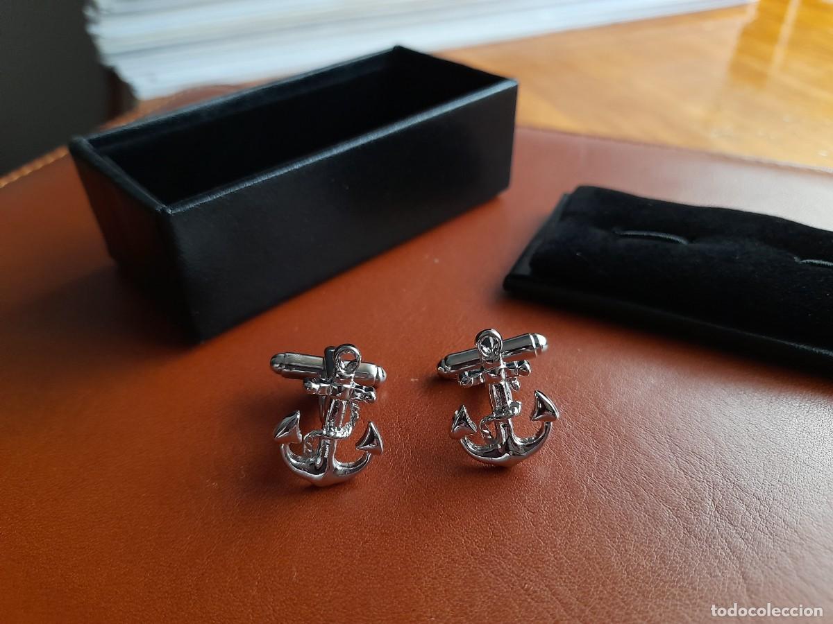 Antig&uuml;edades: Gemelos ancla. Gemelos nauticos - Foto 1