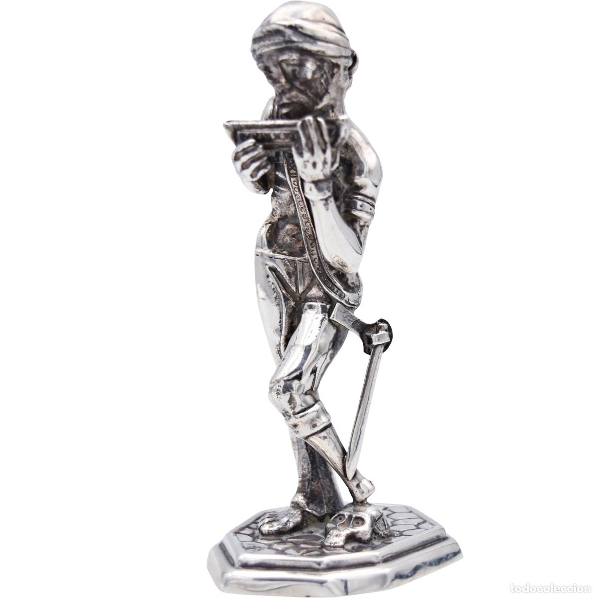 Antig&uuml;edades: Escultura de plata .925 - Foto 1