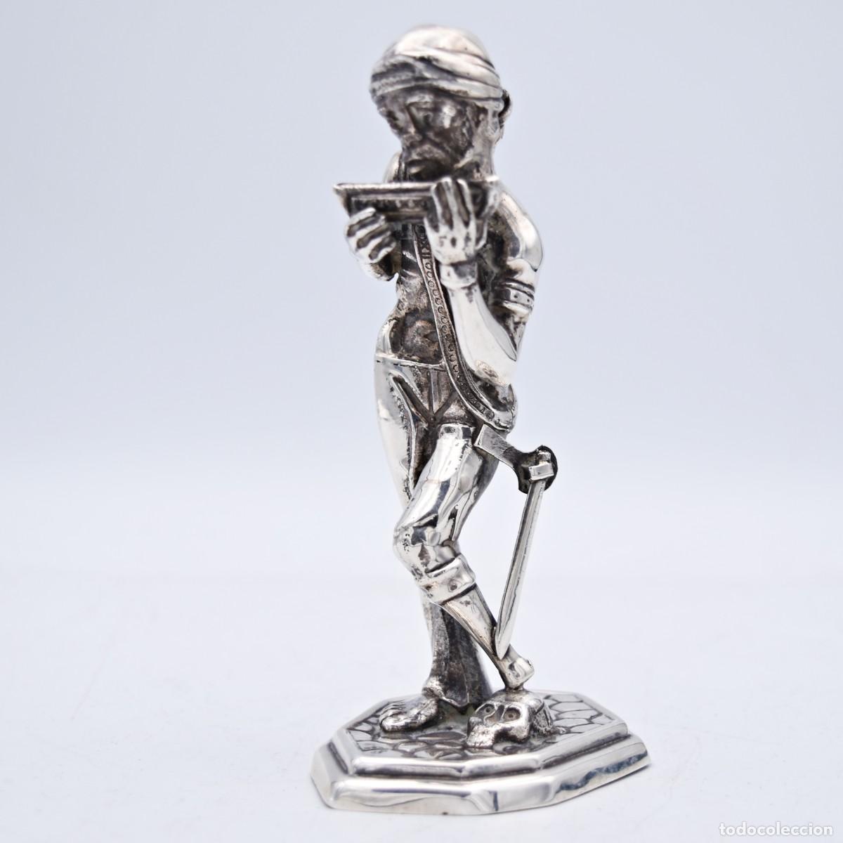 Antig&uuml;edades: Escultura de plata .925 - Foto 4